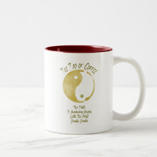 Das Café Zweifarbige Tasse