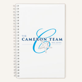 Das Cameron Team 5.5" x 8.5" SpiralNotebook Notizbuch