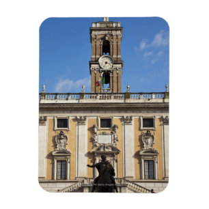 Das Campidoglio (Capitoline Hügel), zwischen Magnet