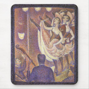 Das Can Can Dance, Le Chahut von Georges Seurat Mousepad