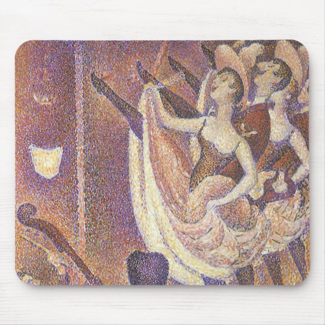 Das Can Can Dance, Le Chahut von Georges Seurat Mousepad (Vorne)