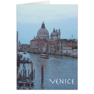 Das Canal Grande an der Dämmerung