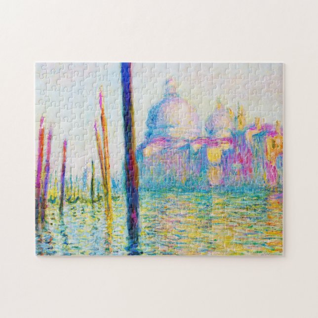 Das Canal Grande in Venedig Claude Monet Puzzle (Horizontal)