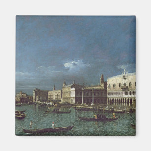 Das Canal Grande mit der Kirche von Santa Maria Magnet