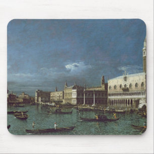Das Canal Grande mit der Kirche von Santa Maria Mousepad