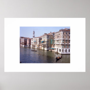 Das Canal Grande - Venedig, Italien Poster