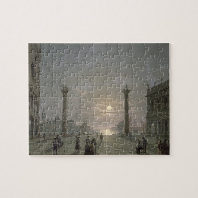 Das Canal Grande vom Marktplatz San Marco Puzzle (Horizontal)