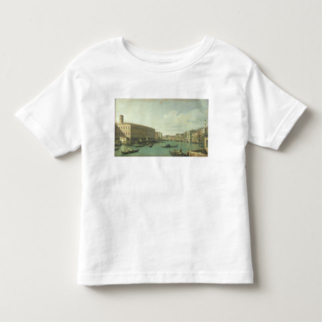 Das Canal Grande von der Rialto Brücke Kleinkind T-shirt (Vorderseite)