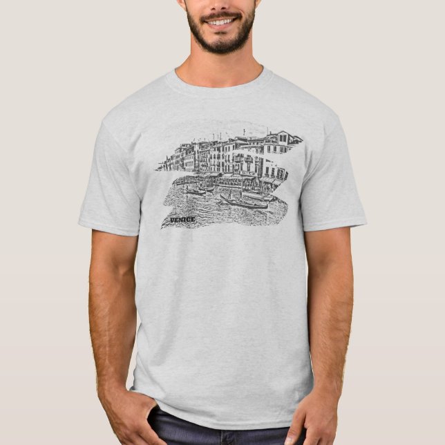 Das Canal Grande von Venedig T-Shirt (Vorderseite)