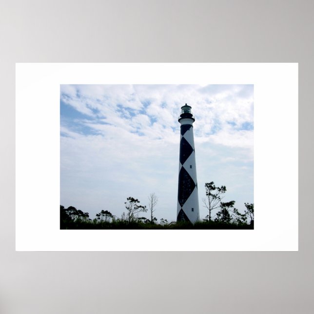 Das Cape Lookout Lighthouse Poster (Vorne)