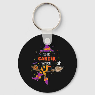 Das Carter-Hexen-Halloween-Geschenk Stolz Familie Schlüsselanhänger