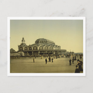 Das Casino, Ostende, Belgien Postkarte