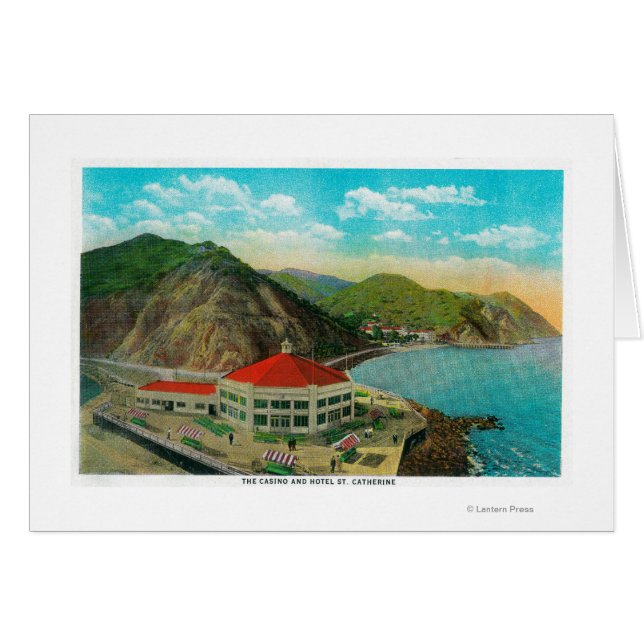 Das Casino und das Hotel St. Catherine (Vorderseite (Horizontal))