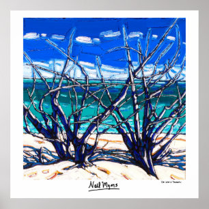 Das Cat Island Tapestry Poster