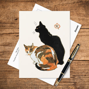 Das Cats Portrait Theophile Steinlen Postkarte