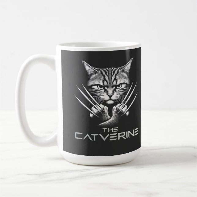 Das Catverine Halloween-Thema Kaffeetasse (Links)