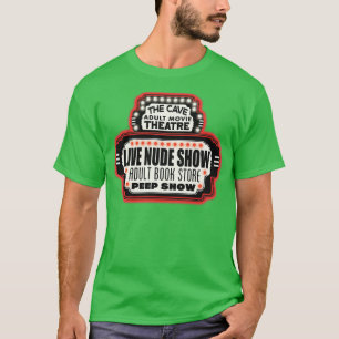 Das Cave Adult Theatre Los Angeles versagt T-Shirt
