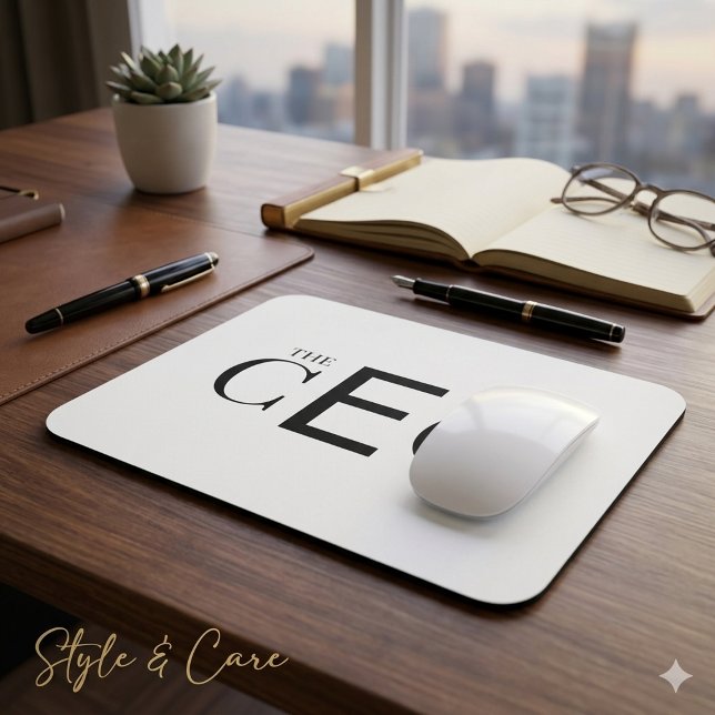 Das CEO Professional Schreibtisch Grafik-Mauspad Mousepad (The CEO Professional Desk Graphic Mouse Pad)