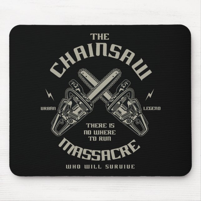 Das Chainsaw-Massaker, wer wird überleben? Mousepad (Vorne)