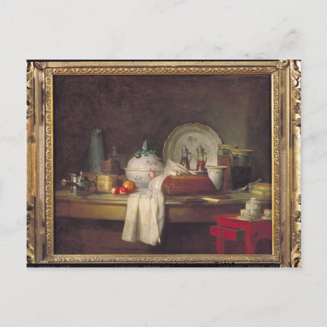 Das Chaos der Offiziere oder die Überbleibsel eine Postkarte (Vorderseite)