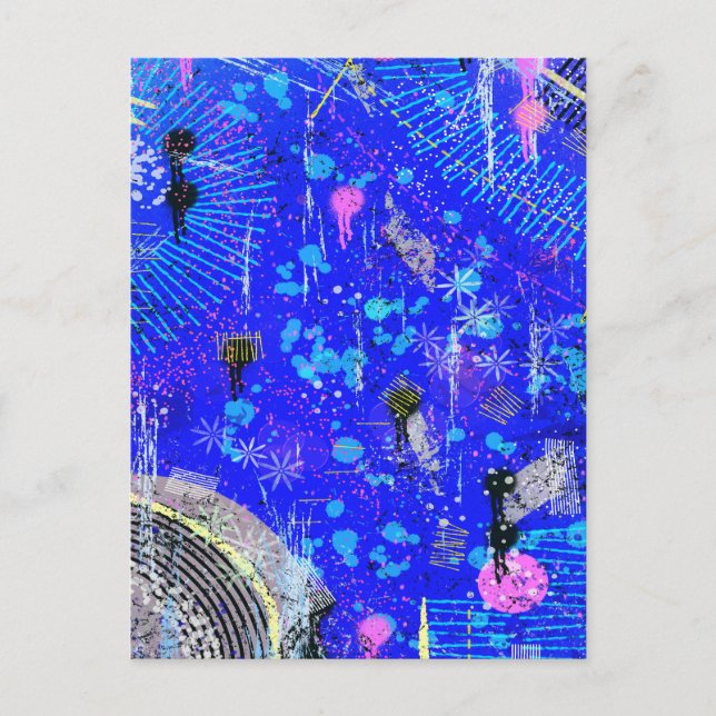 Das Chaos des Geistes Postkarte (Vorderseite)