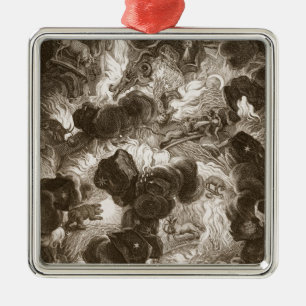 Das Chaos, graviert von Bernard Picart Silbernes Ornament