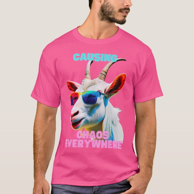 Das Chaos in aller Welt auslösen, lustig und verrü T-Shirt (Vorderseite)