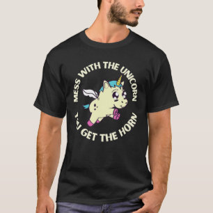Das Chaos mit dem Einhorn lässt den Horn-Funny Kaw T-Shirt