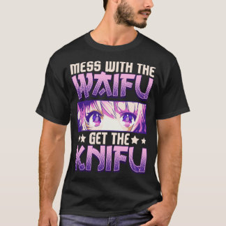 Das Chaos mit Waifu bringt das Niedliche Anime-Mäd T-Shirt