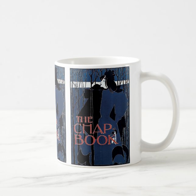 Das Chap Book ~ Blue Lady Kaffeetasse (Rechts)
