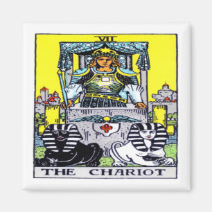 Das chariot-Tarot Magnet