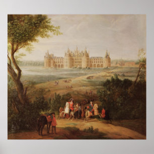 Das Chateau de Chambord, 1722 Poster