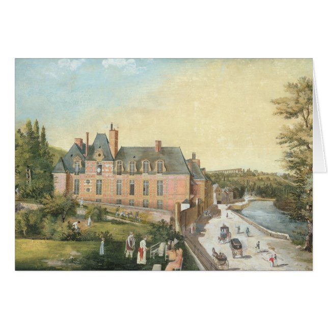 Das Chateau de la Chaussee, Bougival (Vorderseite (Horizontal))