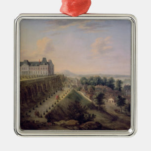 Das Chateau de Meudon Silbernes Ornament