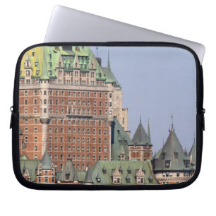 Das Chateau Frontenac in Quebec City, Kanada. Laptopschutzhülle