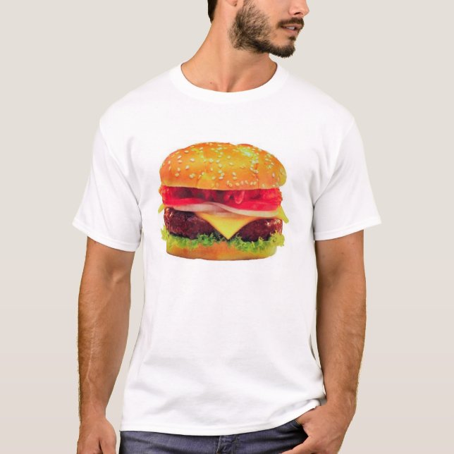 Das Cheeseburger-Shirt T-Shirt (Vorderseite)