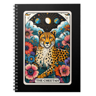 Das Cheetah Spirit Tarot Card Notebook Notizblock