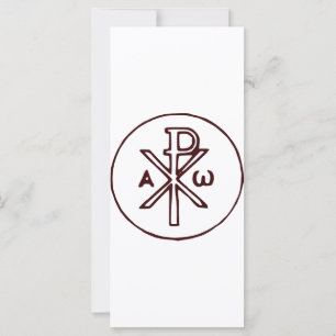 Das Chi-Rho-Christogramm-Symbol