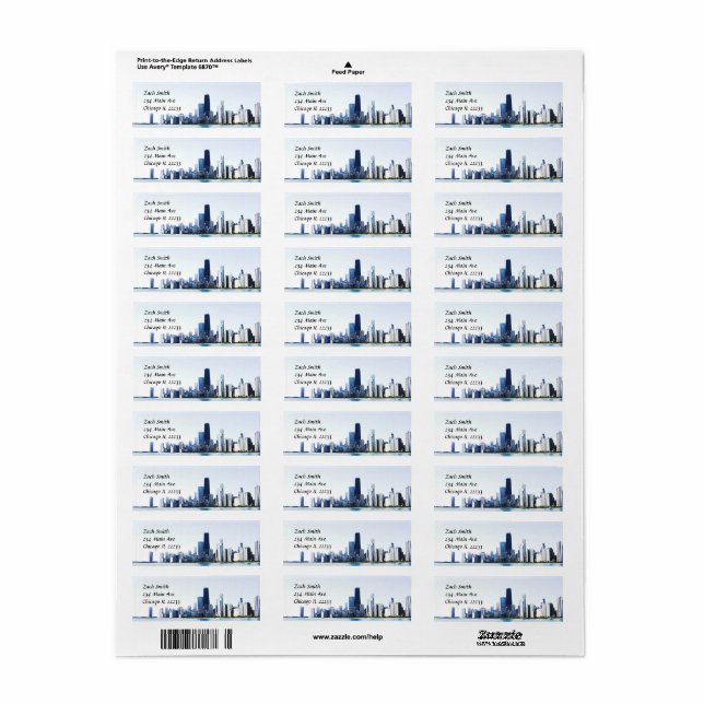 Das Chicago Skyline Lightly Foto (Vorne)