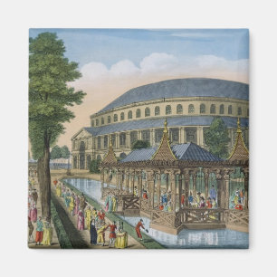 Das chinesische Haus, die Rotunda und das Unterneh Magnet