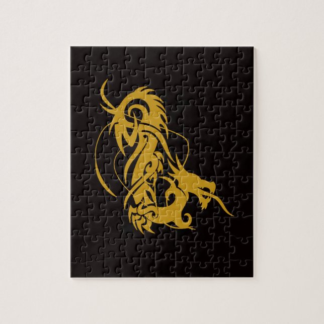 Das chinesische Jahr des Drachen 2012 Puzzle (Vertikal)