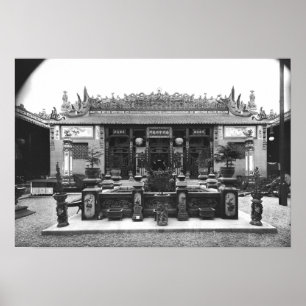 Das chinesische Pavillon Poster