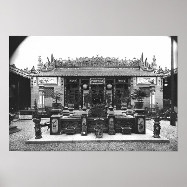 Das chinesische Pavillon Poster (Vorne)