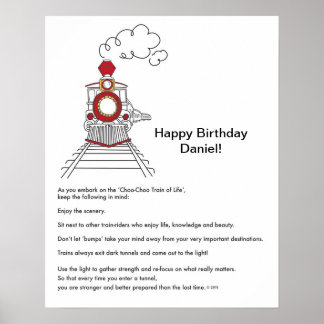 Das Choo-Choo-Train des Life Poster