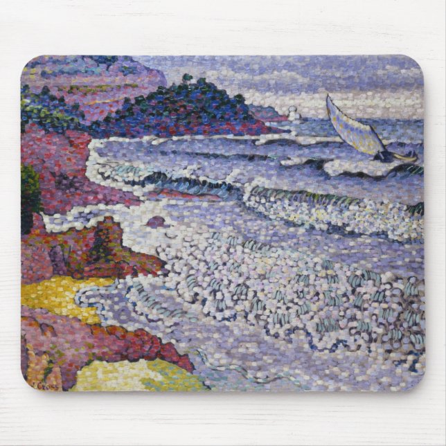 Das Choppy Meer, 1902-3 Mousepad (Vorne)