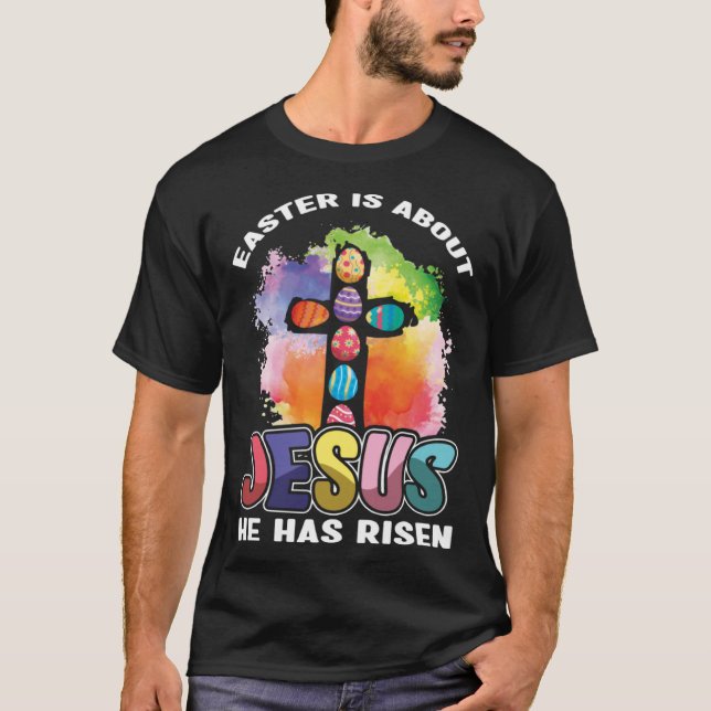 Das Christliche Ostern ist für Jes T-Shirt (Vorderseite)