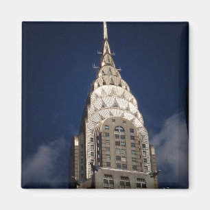 Das Chrysler-Gebäude, New York City Magnet