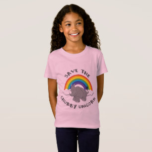 Das Chubby Unicorn Rhino gerettet T-Shirt