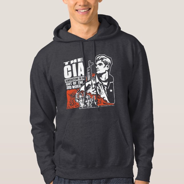 Das CIA-Shirt Hoodie (Vorderseite)