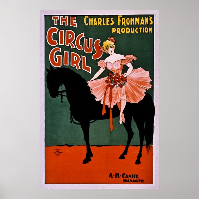 Das Circus Girl Poster (Vorne)